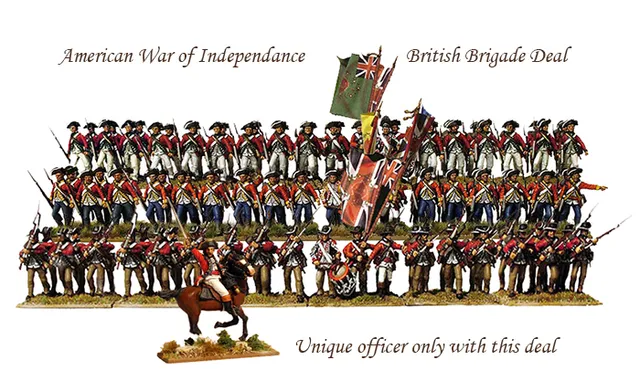 Perry Miniatures D 38 Brigade britannique figurines 108 pièces
