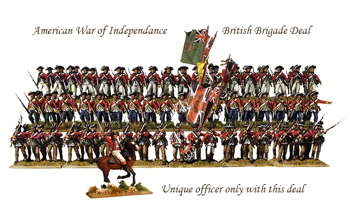 Perry Miniatures D 38 Brigade britannique figurines 108 pièces