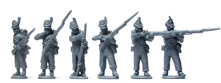 Perry Napoleonic DB16 Infanterie Belge figurines ligne de tir