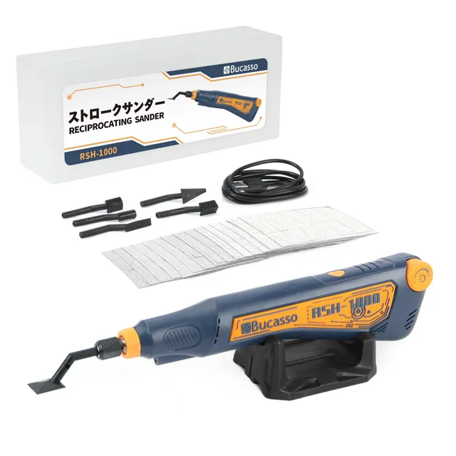 Bucasso Cordless Pen Sander RSH-1000 ponceuse stylo bleu