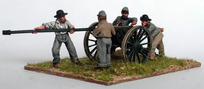 Perry Miniatures ACW12 artillerie confédérée métal 28mm