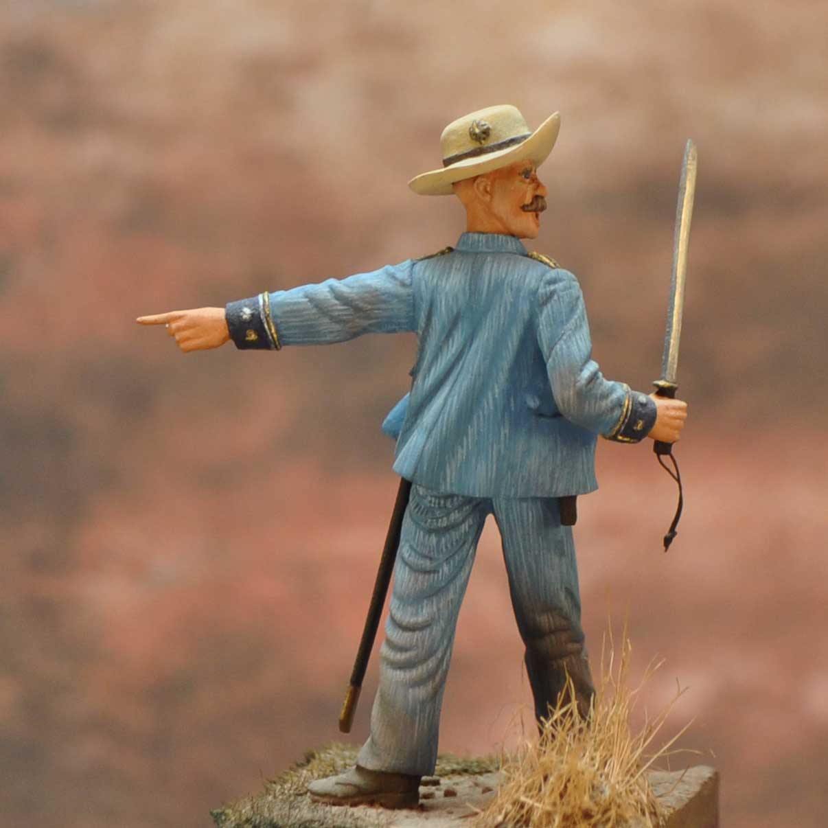 Art Girona Spanish Serie Comandante Cuba 1898 figurine