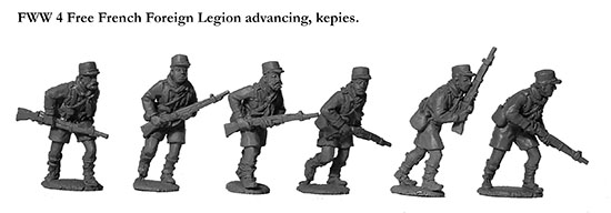 Perry Miniatures World War FWW4 Légion étrangère figurines 28mm