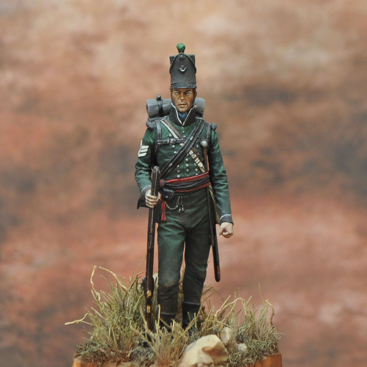 Art Girona International 95th Regiment sergent figurine