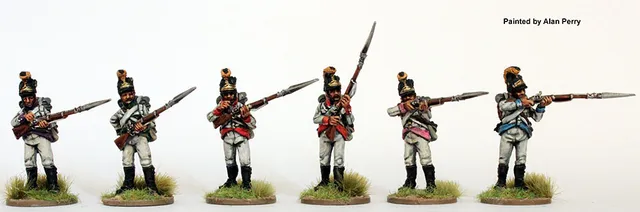 Perry Miniatures AN64 fusiliers allemands figurines tirailleurs