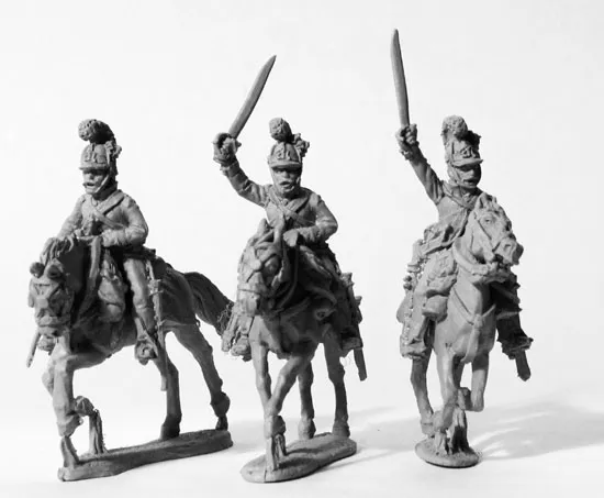 Perry Miniatures Napoleonic AN 31 figurines chevau-légers charge