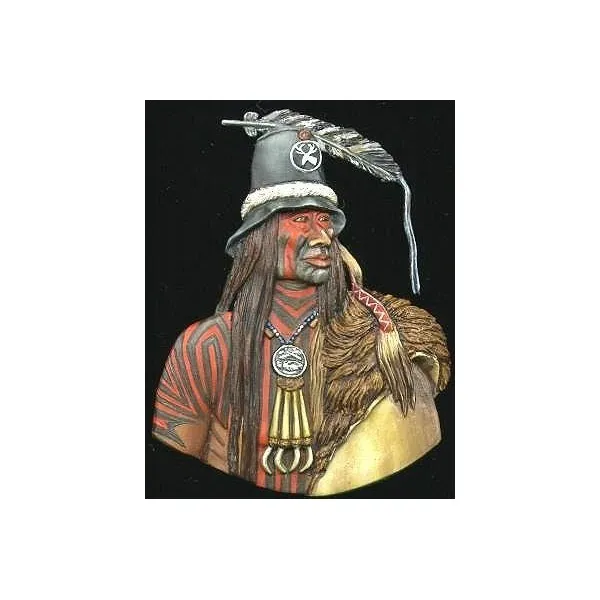 Art Girona Miniatures Chef Mandan figurine chapeau