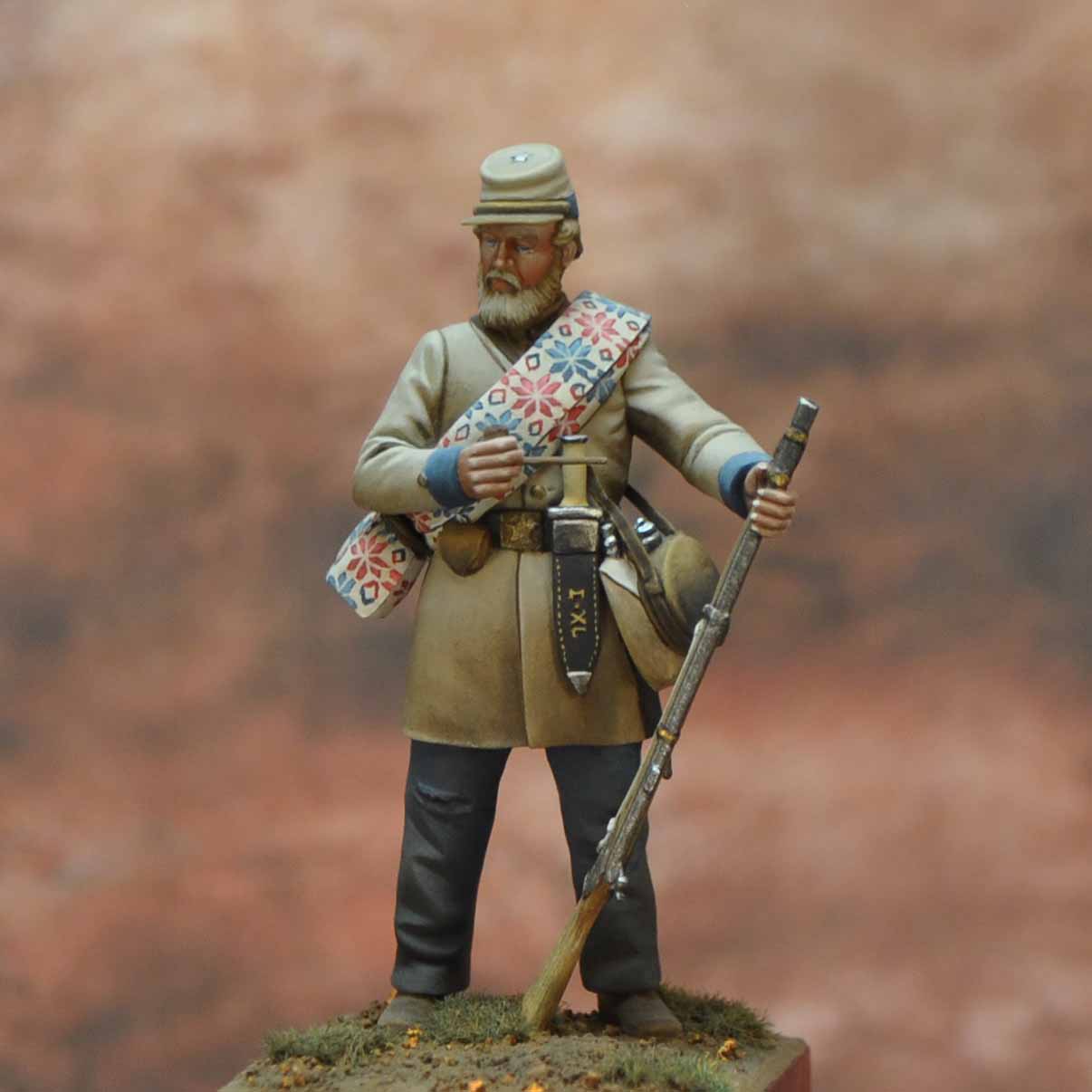 Art Girona International Serie Private Texas Infantry figurine 1862