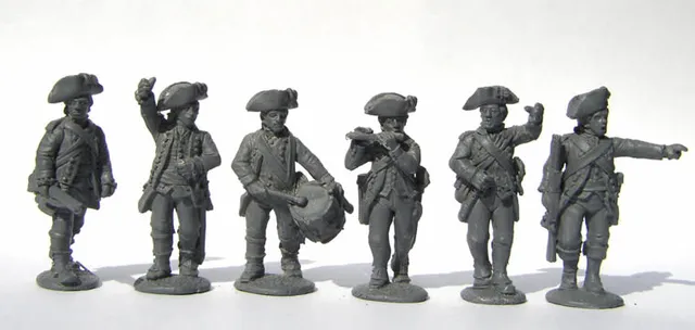 Perry Miniatures AW38 figurines commandement américain avance