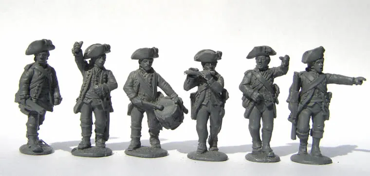 Perry Miniatures AW38 figurines commandement américain avance