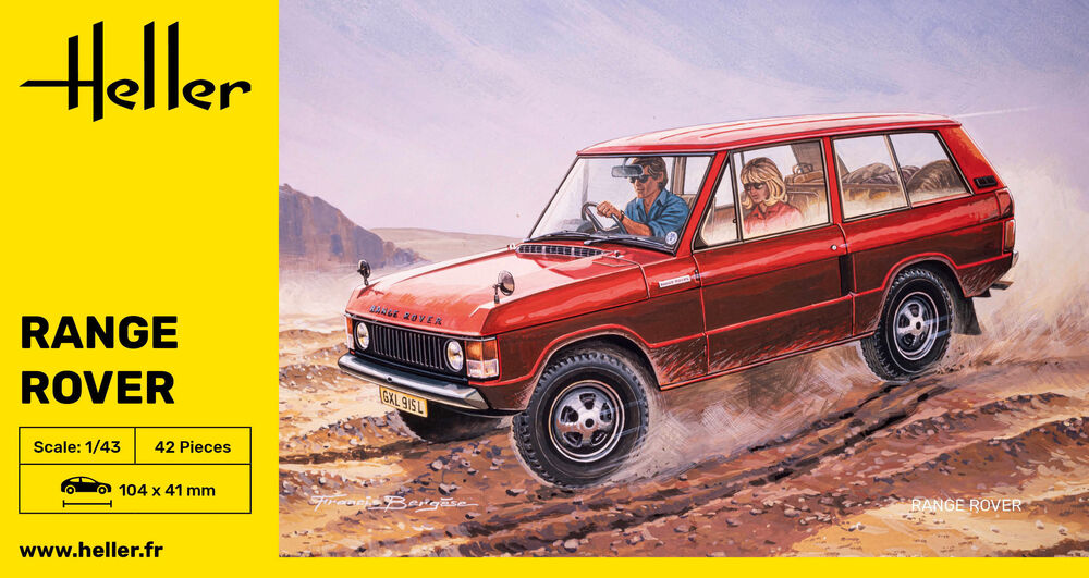 Heller Range Rover maquette voiture 1/43