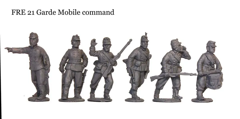 Perry Miniatures Franco-Prussian FRE21 Garde Mobile figurine 28mm