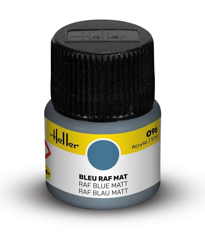 Heller Acrylic 096 peinture bleu RAF mat avion