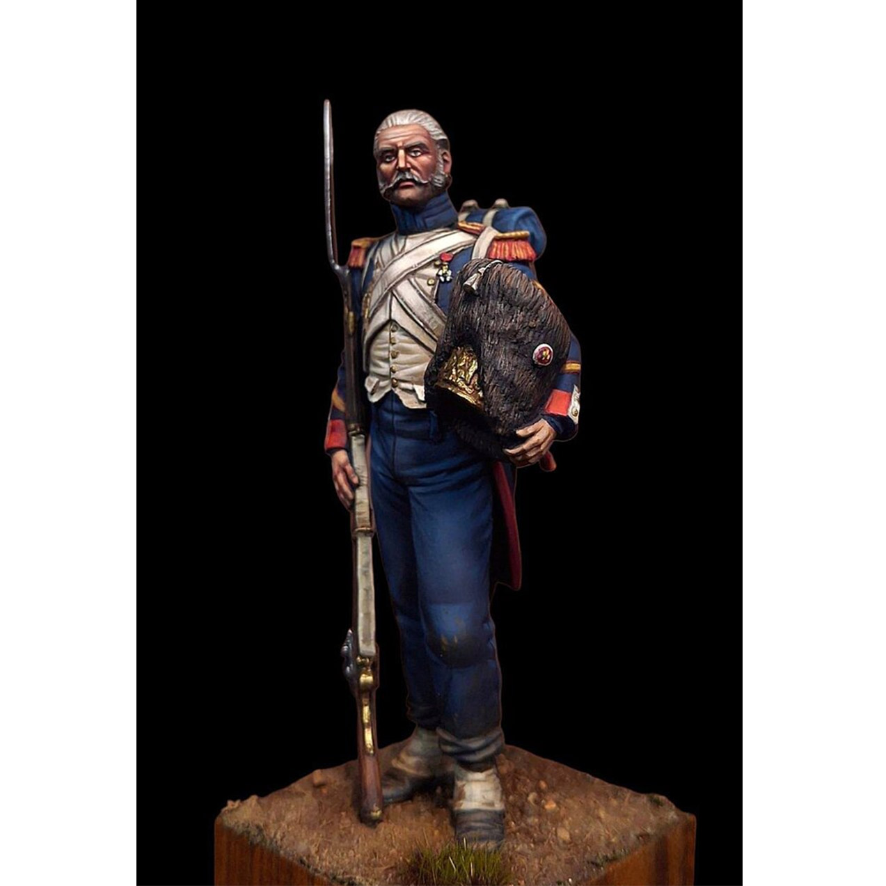 ART GIRONA Miniatures Grenadier Vieille Garde 1814 figurine 54mm