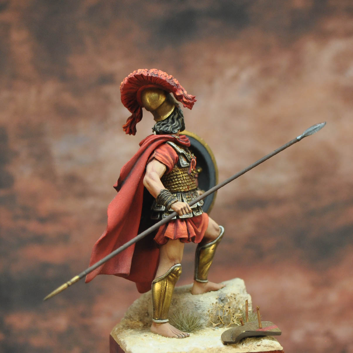 Art Girona Serie Historical Leonidas I figurine 75 mm Sparte