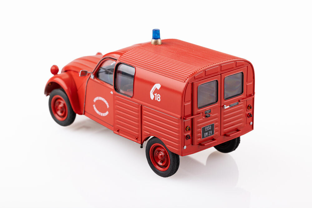 Heller Starter Kit Citroën 2CV AZU-B 1/24 maquette voiture fourgon