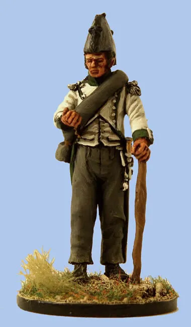 Perry Miniatures 40mm PE14 Lippe-Detmold figurine officier 40mm