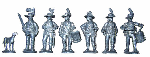 Perry Miniatures AW53 Commandement britannique figurines