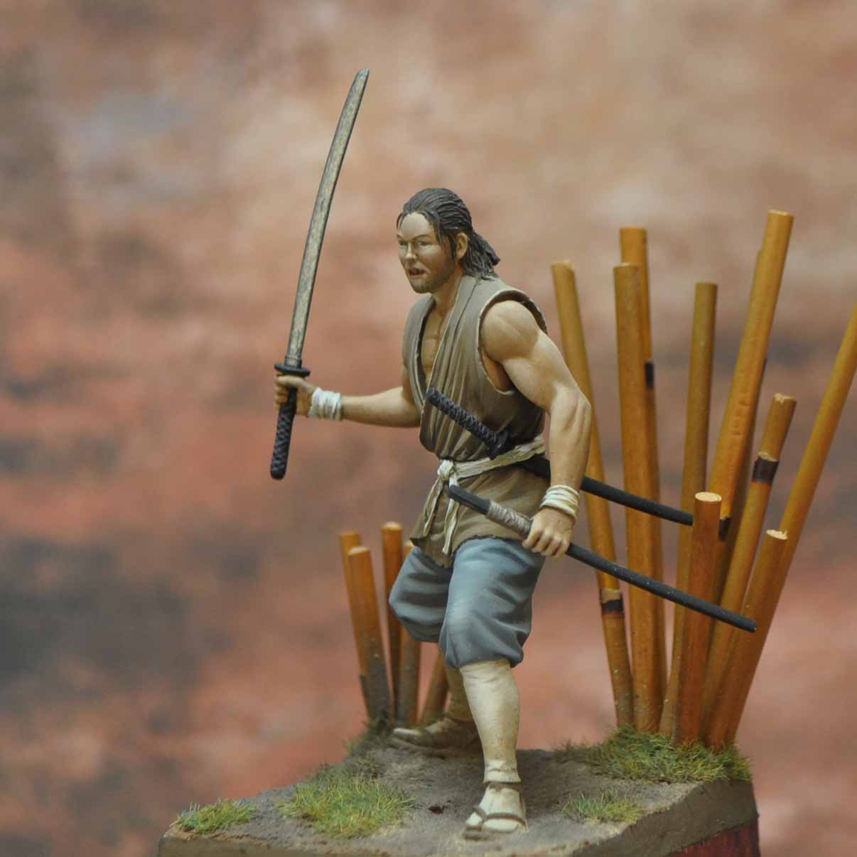 ART GIRONA International Serie Ronin Oishi Kuranosuke 1702 figurine