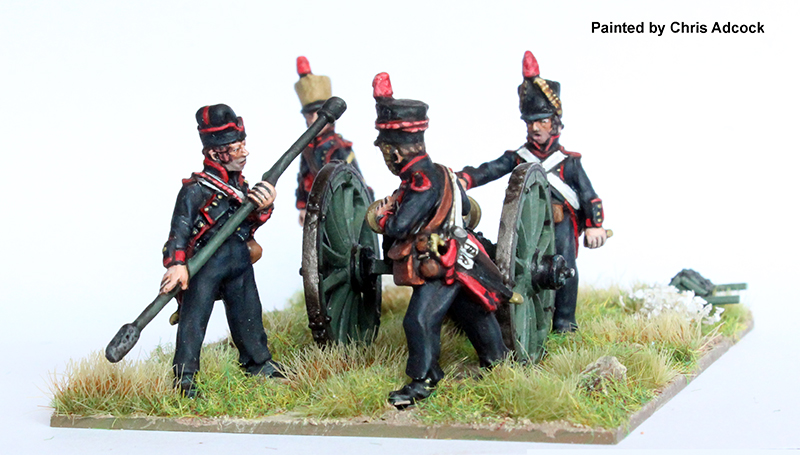 Perry Napoleonic FN 232 Artillerie à pied canon de 8
