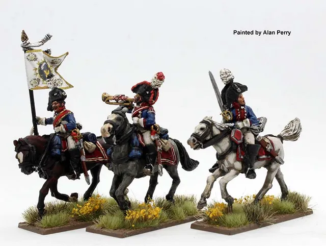 Perry Miniatures EP24 Dragons commandement galop 28mm
