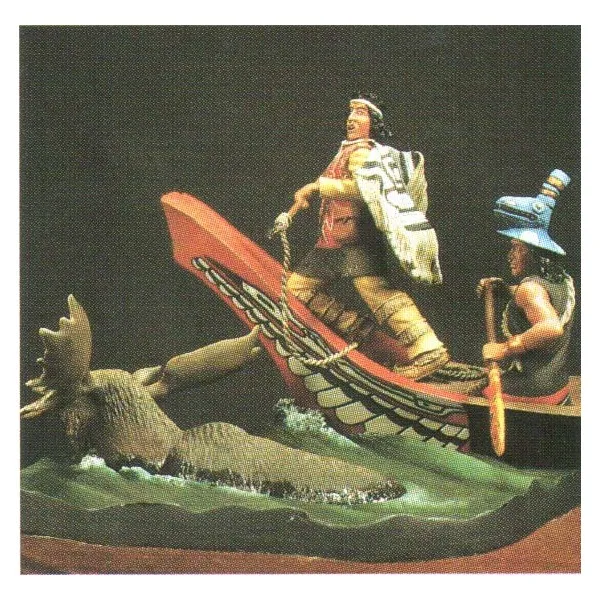 Art Girona Miniatures Haida 1860 Indien figurine 54mm