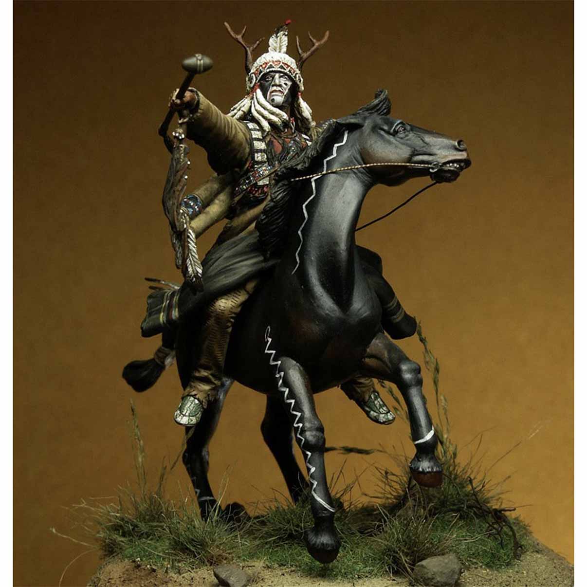 ART GIRONA Miniatures Blackfoot Warrior figurine à peindre