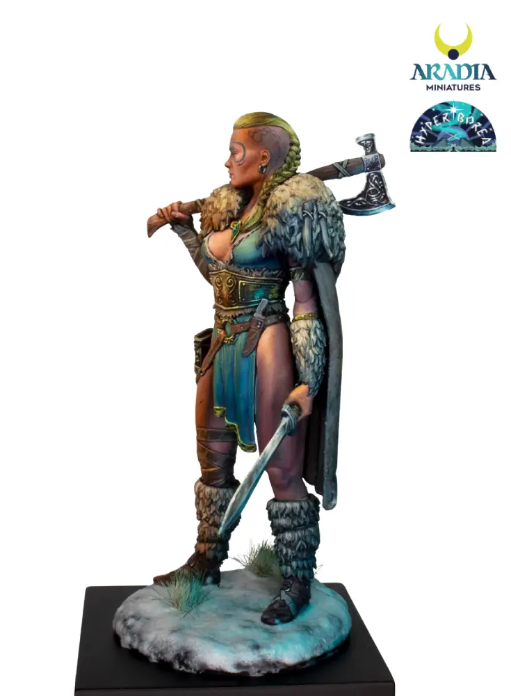 Aradia Hyperborea Thyra figurine résine déesse Hel