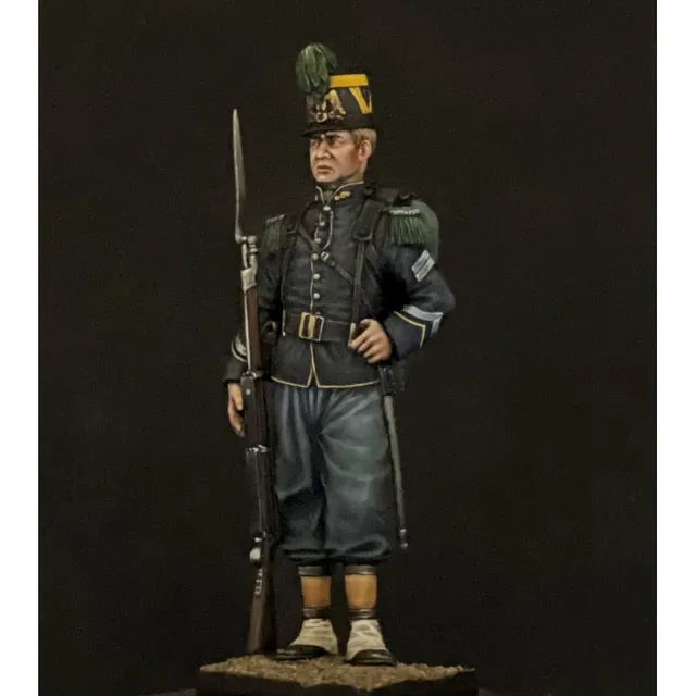 Art Girona Miniatures Sous officier Chasseurs 1860 figurine