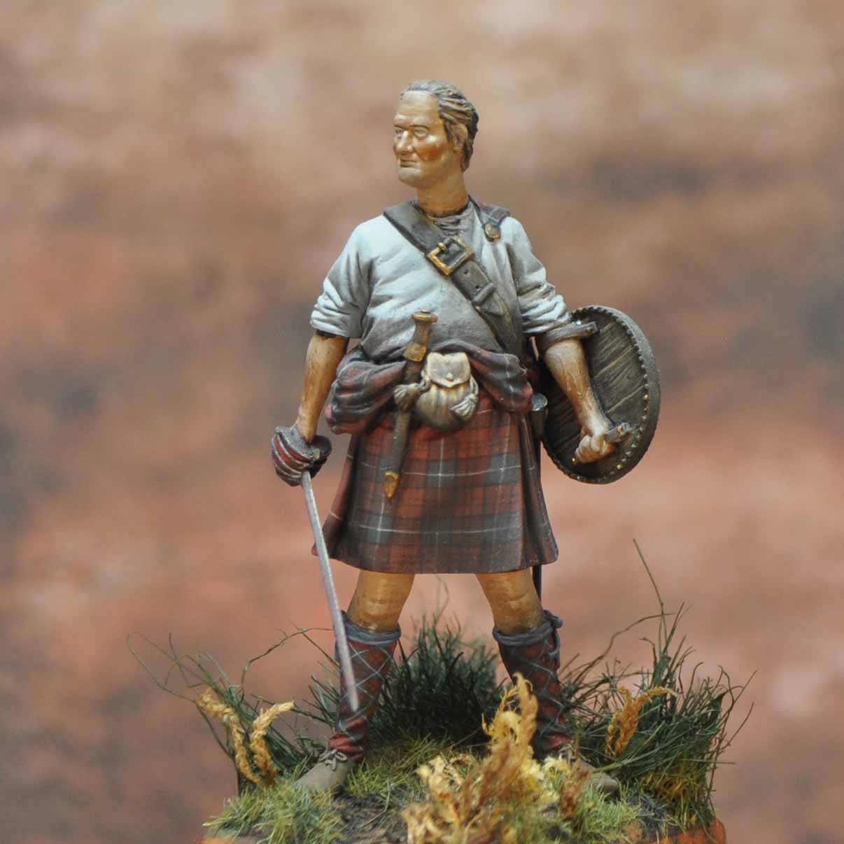 Art Girona International Highland Clansman figurine 1689