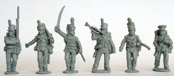 Perry Miniatures Napoleonic BH15 Hanoverian command figurines 28mm