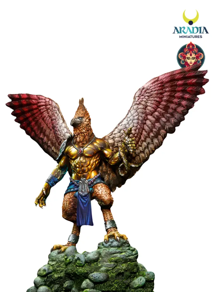 Aradia Minis Kali Yuga Garuda King figurine résine oiseau