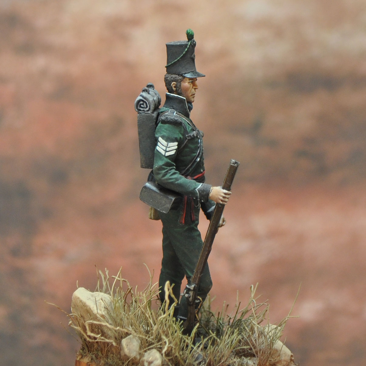 Art Girona International 95th Regiment sergent figurine