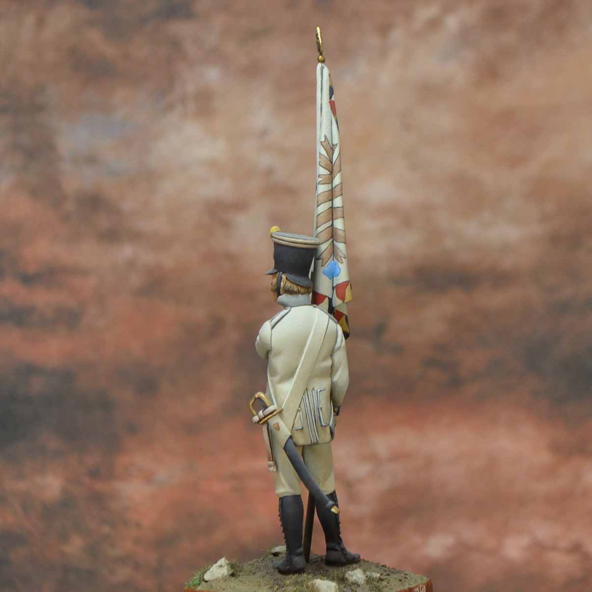 ART GIRONA Napoleonic NCO Fusiliers 30th 1809 figurine 54 mm