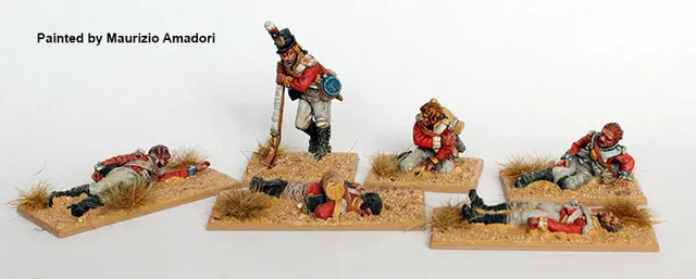 Perry Miniatures BH112 figurines blessés 1801-1808