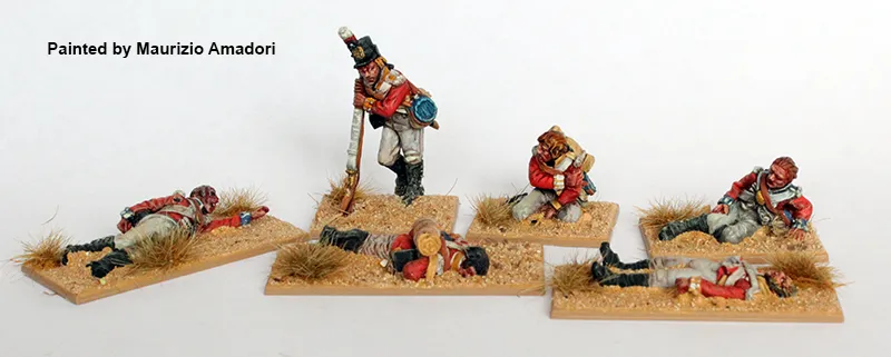 Perry Miniatures BH112 figurines blessés 1801-1808