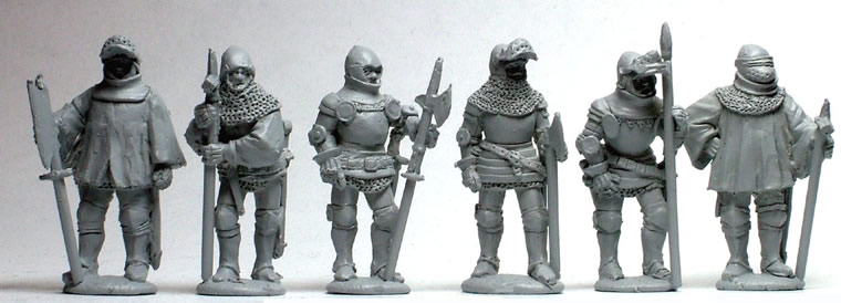 Perry Miniatures Agincourt AO24 men-at-arms figurine