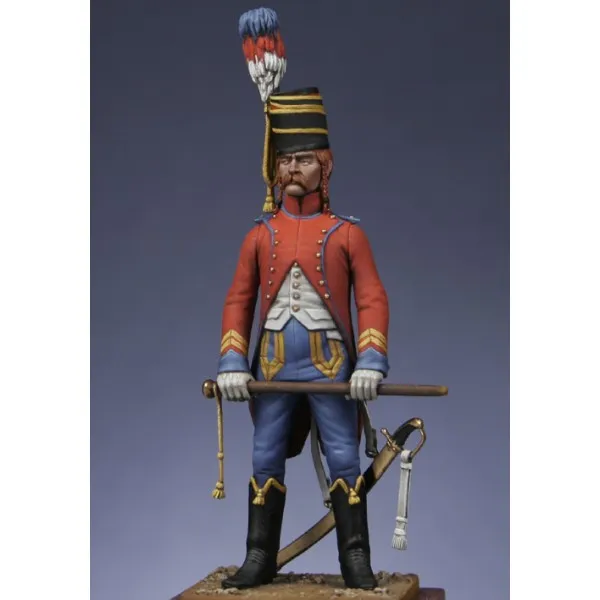 ART GIRONA Miniatures Brigadier Trompette 9e Hussards figurine