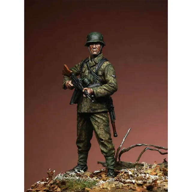 Art Girona Miniatures SS Mann Ardennes 1944 figurine à peindre