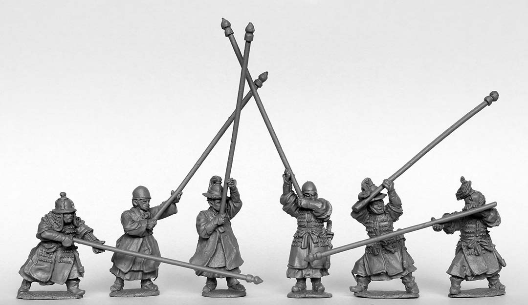 Perry Miniatures KOR26 Standard Bearers figurines métal Corée