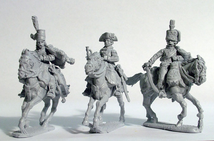 Perry AWI AW166 commandement hussards figurines pelisse