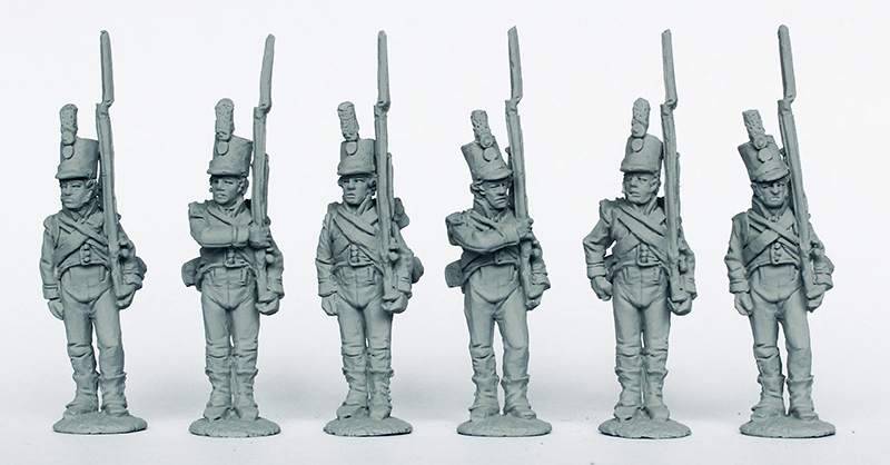 Perry Napoleonic PORT 9 figurines fusiliers portugais 1810-15