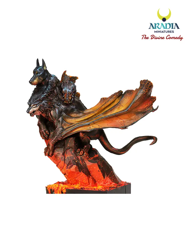 Aradia Dante's Divine Comedy Cerberus figurine à peindre