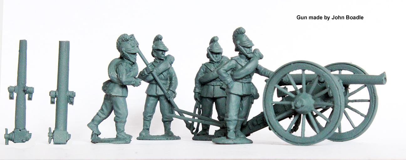 Perry Miniatures PRU 24 artillerie bavaroise figurines 28mm bronze