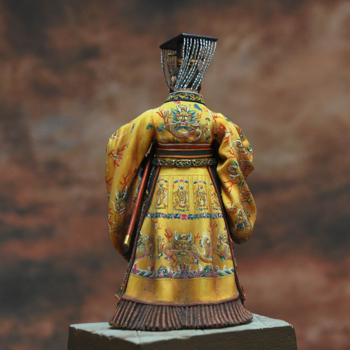ART GIRONA Serie Historical Qin Shi Huang figurine Chine