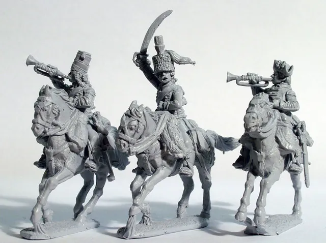 Perry AW162 commandement hussards au galop sans pelisse