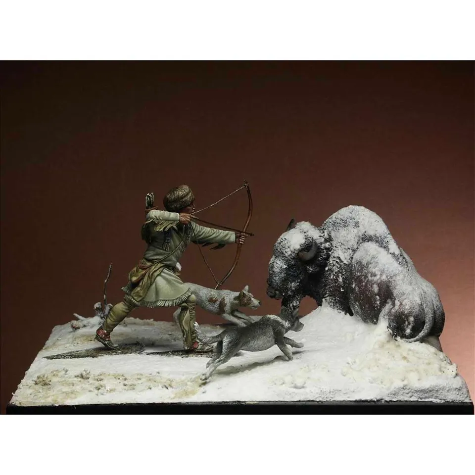 ART GIRONA Miniatures Hunter and Prey figurine hiver