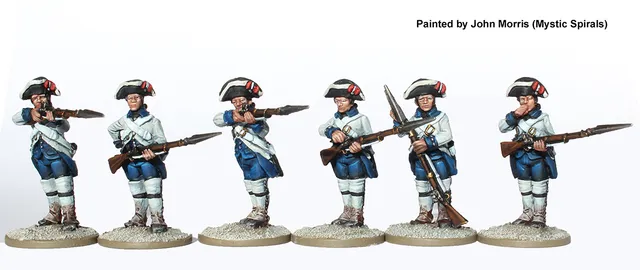 Perry AW199 fusiliers espagnols figurines ligne de tir