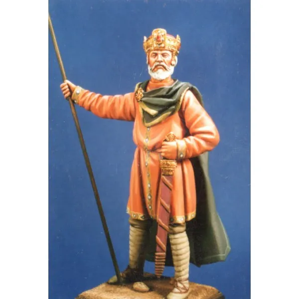 Art Girona Miniatures Charlemagne 742-814 figurine 54mm