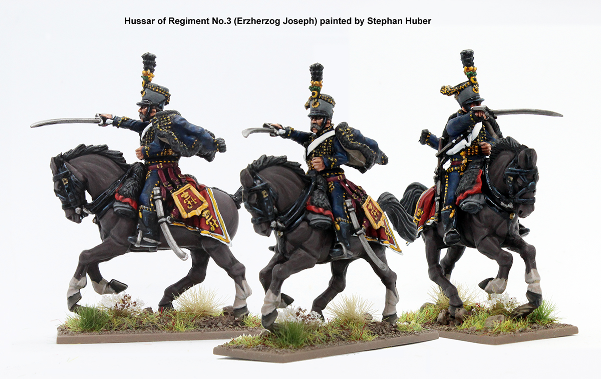 Perry AN100 boîte hussards autrichiens 14 cavaliers 28mm